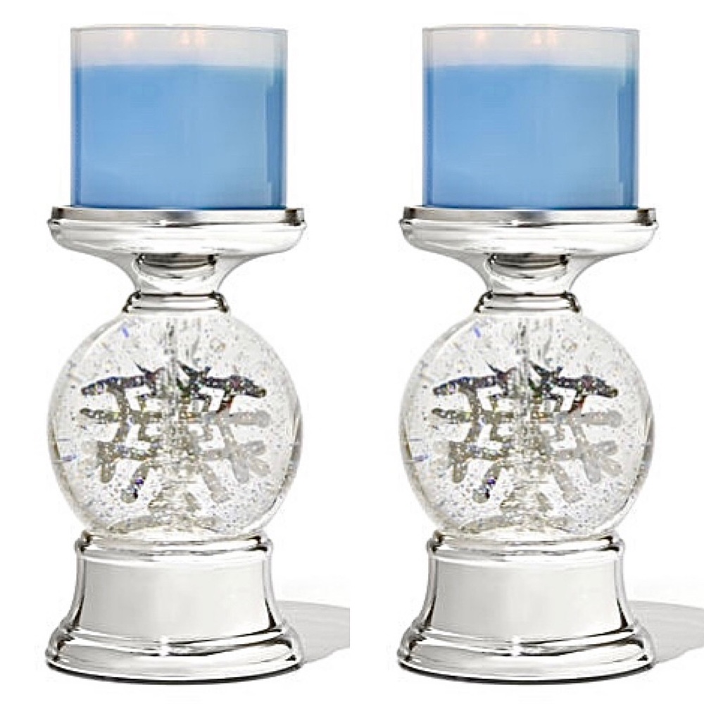 Bath & Body Works Snowflake Candle Holder